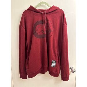 Ecko Unltd Red Rhino Hoodie 2XL Oversized Streetwear Y2K Hip Hop Skate 90s Retro